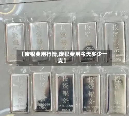 【废银费用行情,废银费用今天多少一克】